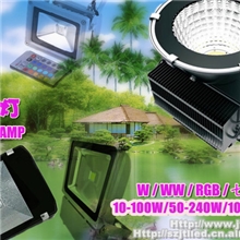 【中泰照明】10-500W新款CE高低压防水led投光灯/泛光灯/投射灯