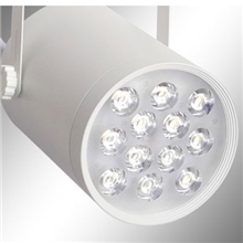 【推荐】大功率led导轨灯服装店专用射灯黑白二色外壳轨道灯