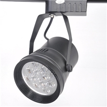 【厂家促销】超亮足W进口芯片led射灯轨道射灯服装店专用射灯