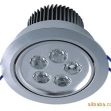 中山市兴毅LED灯具厂供应各种瓦数天花灯5w大功率天花装饰灯