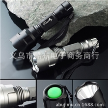 厂家直销正品神火C8进口美国CREE正品Q5XPE手电筒强光手电筒