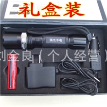 厂家直销多功能旋转变焦CREEQ5XPE电筒LED充电强光手电筒批发