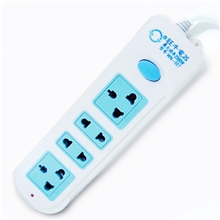 厂家直销旺牛607排插拖线板接线板4位插座2500W功率1.8米