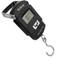 威衡A08L手提电子称迷你便携吊称快递称50kg包裹秤