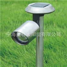 供应批发太阳能草坪灯AK-5024A不锈钢射灯,太阳能草地灯,投射灯