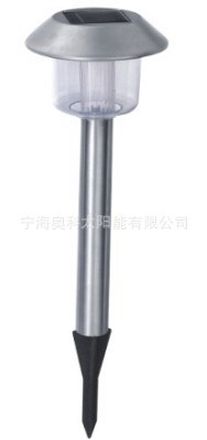 供应批发太阳能草坪灯AK-5004A不锈钢斜坡灯,太阳能草地灯,LED灯