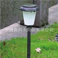 供应批发太阳能草坪灯太阳能草坪灯AK-5026六角灯太阳能LED灯