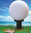供应太阳能LED围墙灯，柱头灯，墙头灯,围墙灯,墙灯圆球柱头灯