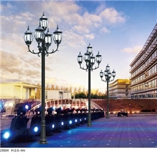 厂家直销批发/零售5头铝制庭院灯LED庭院灯灯杆