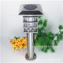 供应JC-04G不锈钢太阳能草坪灯LED庭院灯60CM高花园灯