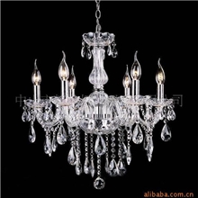 厂家批发室内照明灯具欧式蜡烛水晶灯客厅灯卧室灯吊灯