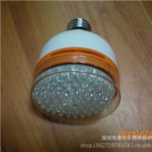 低价混批4-5W红圈平口led球泡灯220V80珠led灯泡质保两年