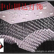 中山灯饰水晶吊灯客厅餐厅灯高档会所水晶吊线灯