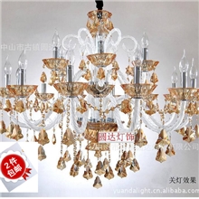 批发水晶灯欧式简约现代金色客厅卧室餐厅酒店吊灯厂家直销