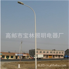 【企业集采】6米-12米热镀锌喷塑自弯臂LED路灯，厂家低价批发