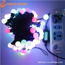 10米100灯圆球串灯高品质LED防水圣诞灯串生产商，带CE，UL认证