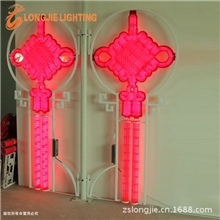 亏本大甩卖：如意中国结灯、中国结路灯、发光中国结、中国结灯