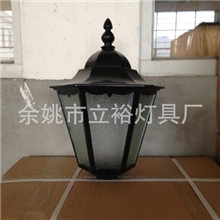 余姚优质厂家铝压铸中六角草坪灯、壁灯、庭院灯薄利多销