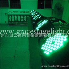 供应：48颗3W大功率舞台帕灯染色灯LED探照灯射灯背景灯