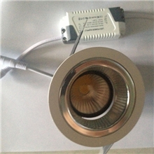 【质量保障】COB7W暖白射灯筒灯外白内银节能环保批发供应