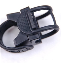 360?自行车灯架LED强光手电夹表带式灯夹