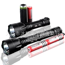 新款CK-L8大功率T6五档2节18650可拆款强光手电筒充电手电筒