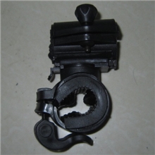 F型车夹车灯夹手电筒夹带腰夹自行车夹360度旋转单车夹