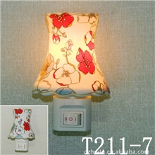 润宇陶瓷香薰小夜灯厂！有批发供应LED小夜灯！支持款式混批！