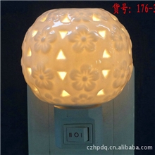 陶瓷香薰灯饰！陶瓷工艺灯饰！小夜灯批发！