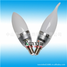 1W3W蜡烛灯外壳套件E12/E14螺口均可配