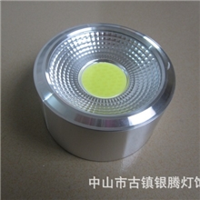 厂家直销LED筒灯明装筒灯COB10W5W7W3W