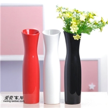 爱瓷家居淘宝热销欧式小资风格陶瓷花瓶工艺品摆设白色