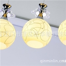 【华敏灯饰】新款简约灯吊灯餐厅灯饰灯具三头吊灯
