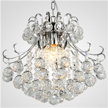 【洪强】现代餐厅水晶吊灯卧室吊灯8016K9一级水晶客厅灯
