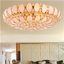 厂家直销圆形led吸顶灯led水晶客厅灯卧室水晶灯家居灯饰8012