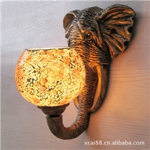 欧式仿古复古会所酒店走廊客厅门厅卧室室内壁灯大象壁灯批发