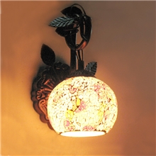 欧式床头壁灯室内壁灯走廊过道楼梯壁灯小爆米花铁艺壁灯批发