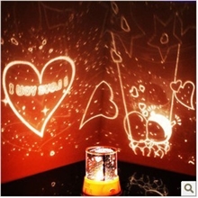 【厂家直销自动旋转带音乐星空灯二代恋人投影仪投影投影灯