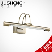 欧式镜前灯古铜色镜柜灯仿古壁灯灯具T8管灯具镜画灯化妆灯