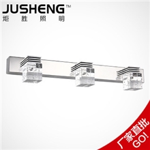 厂家直销大功率LED镜前灯现代简约浴室灯水晶灯卧室卫生间灯饰