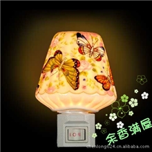 热销小夜灯陶瓷香薰小夜灯/香薰小夜灯/香薰灯精油t202-6