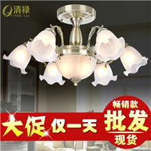 批发新款欧式吊灯客厅卧室餐厅工程酒店现代灯饰吸顶灯具工厂