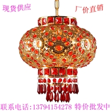 中山灯具批发中秋、国庆喜庆吉祥大红灯笼360度旋转灯笼1001B