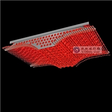 【新品特惠】大功率LED水晶灯吸顶灯长方形水晶灯客厅水晶灯