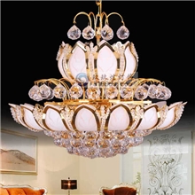 玖玖炫灯饰88108水晶吊灯餐吊灯莲花灯吊灯水晶灯餐厅灯客厅灯
