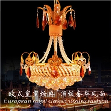 奢华高档欧式酒店工程餐厅水晶灯吊灯饰9002灯具批发