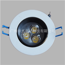 led防眩光天花灯-7W可调角度LED射灯晶元芯片恒流驱动TH-07W-03