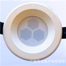 厂家供应led筒灯3W新型蜂窝状LED节能环保筒灯质保2年