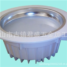 专业生产LED压铸筒灯喷粉一体化筒灯4寸压铸筒灯天花筒灯外壳