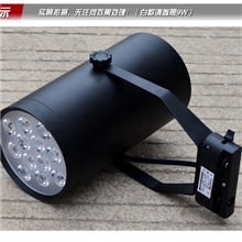 批发轨道灯led轨道射灯7W服装店射灯明装导轨LED射灯全套高亮